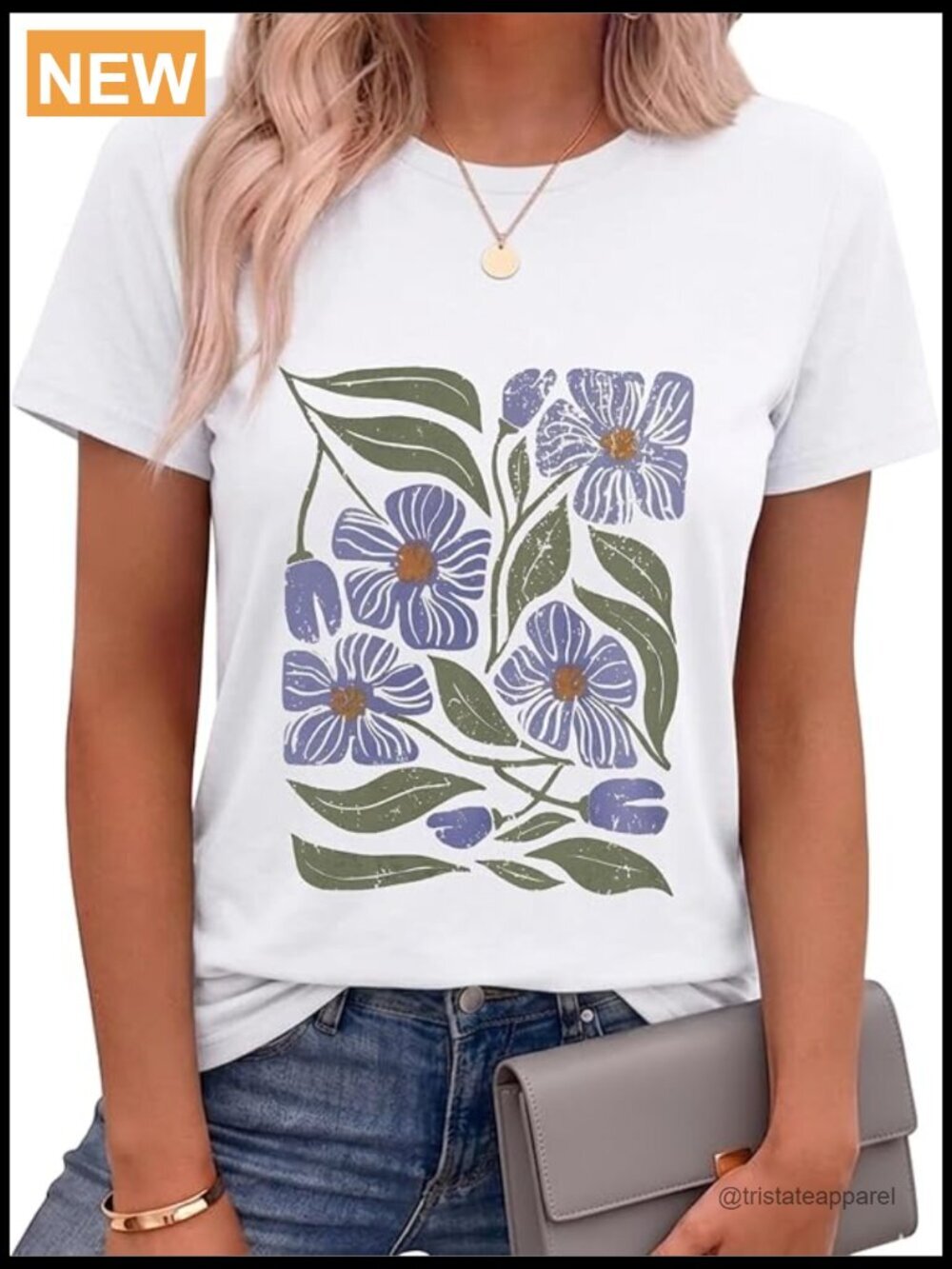 Women's Graphic Short Sleeve Crewneck T-Shirt Loose Summer Top